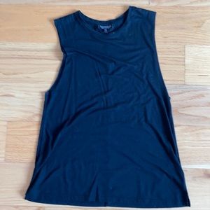 Black topshop sleeveless tank